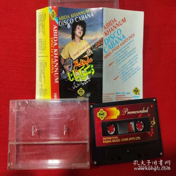 【原装正版磁带】ABIDA KHANNUM DISCO CABANA 巴基斯坦歌