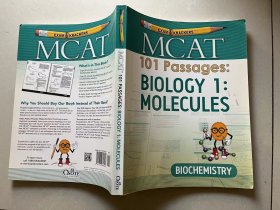 MCAT 101passages：BIOLOGY1：MOLECULES