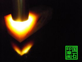 【T2709】巴林三彩冻大印章，印面大，冻地透，料软软，带墨韵，11×3.5×3.5、、、、、、、、、、巴林石昌化石印章石青田石寿山石龙蛋蓝星姓名章四川绿