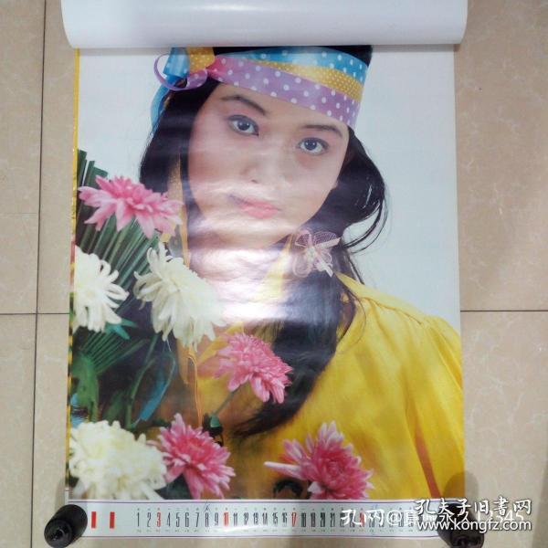 1991年华丽美女美女泳装挂历.阁楼上