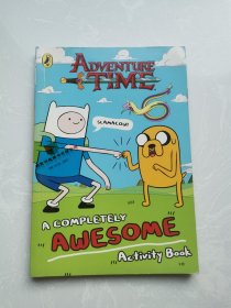 英文动画 探险时光 Adventure Time A COMPLETELY AWESOME Activity Book探险活宝 有笔记介意者勿拍