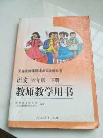 教师教学用书 语文六年级下册 义务教育课程标准实验教科书 有光盘