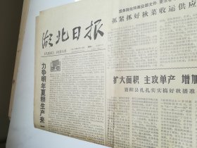 湖北日报1978年9月19日