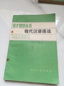 现代汉语语法