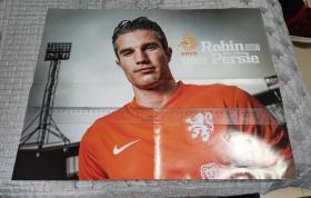 足球周刊 (夹页海报)：罗宾 范佩西 库2