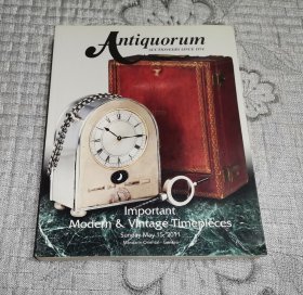 Antiquorum Improtant Modern & Vintage Timepieces、May 15 2010 Geneva