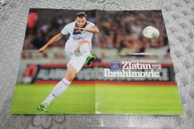 足球周刊 (夹页海报)：兹拉坦 伊布拉希莫维奇