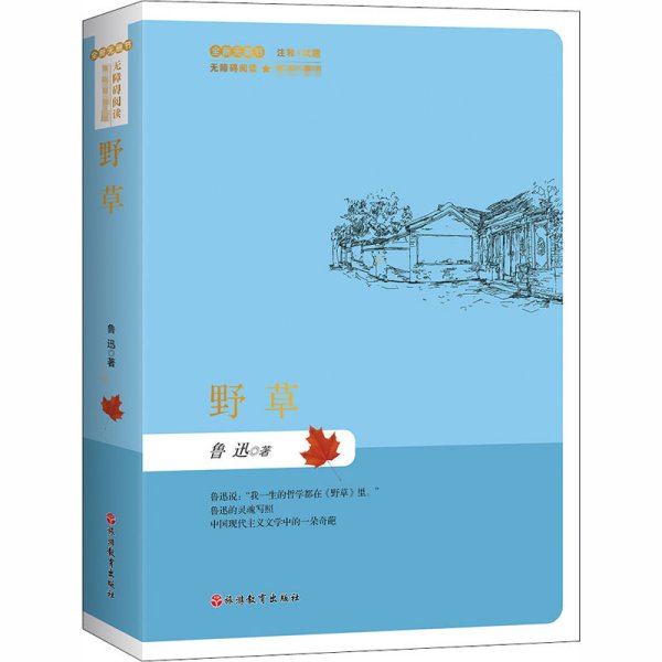 野草（简装）名家名著版无障碍阅读全新无删节注释+试题