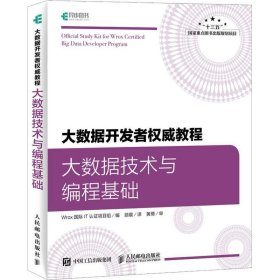 大数据开发者权威教程大数据技术与编程基础