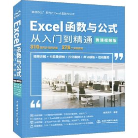 Excel函数与公式从入门到精通（微课视频版）