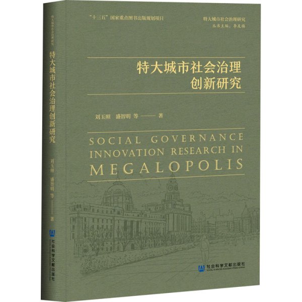 特大城市社会治理创新研究