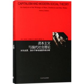 资本主义与现代社会理论：对马克思、涂尔干和韦伯著作的分析（睿文馆）