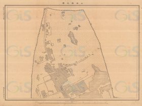 【提供资料信息服务】【复制品】清朝末光绪34年1908年年安徽省安庆市太湖县《太湖县城南北部图2张》清末光绪太湖县老地图老城区图街道图城厢图街道分布图古建筑寺庙河道遗址分布地图