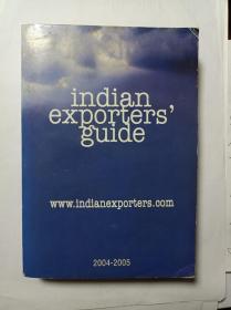 indian exporters' guide 2004-2005（印度出口商指南）