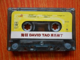 磁带 陶喆  DAVID TAO 黑色柳丁（无歌词纸）