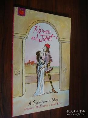 A Shakespeare story:Romeo and Juliet 每页均有趣味手工插图 全新十品