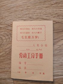 劳动分工手册