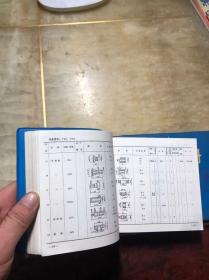 机床修理备件手册 上下册全 1985年印