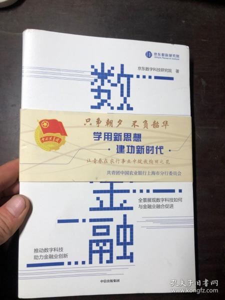 数字金融（正版原版有护封及护腰）京东数字科技研究院著