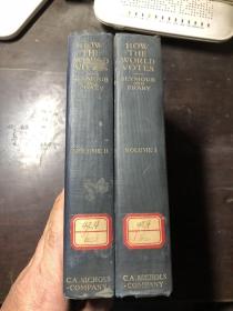 民国时期外国书 HOW THE WORLD VOTES VOLUME1/2（二册合售）1918年版 选举中民主发展的故事 The Story of Democratic  Development in Elections