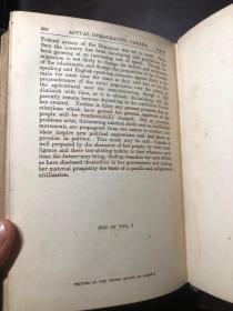 民国时期外国书  MODERN DEMOCRACIES【VOLUME 1】现代民主国家（布面精装）1924年版 白赉士著