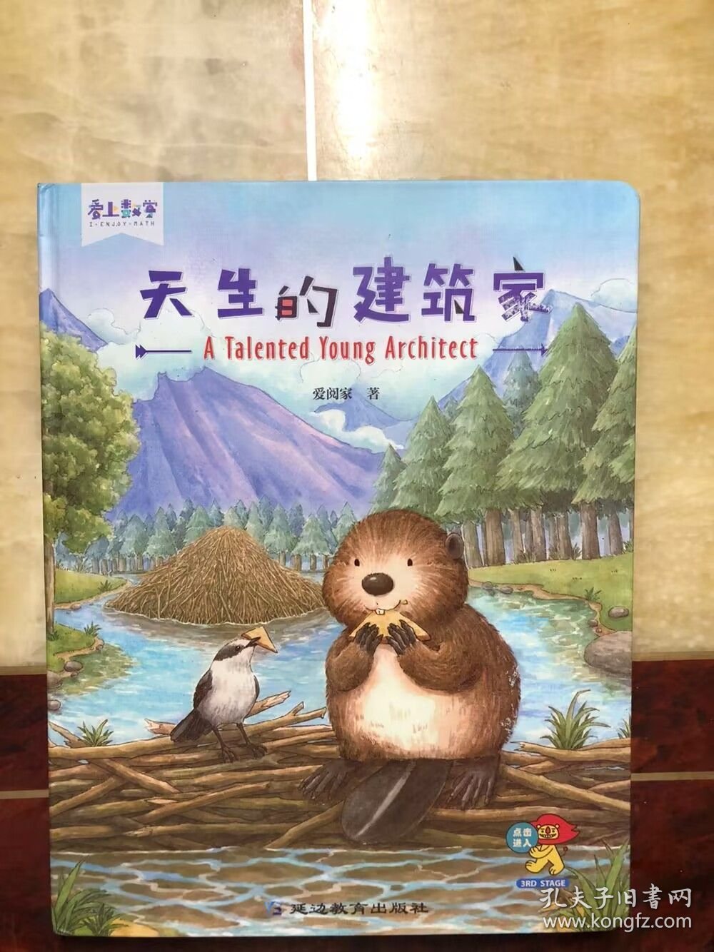 天生的建筑家（爱上数学）精装绘本 学前教育 数学课 教学参考资料 干净整洁