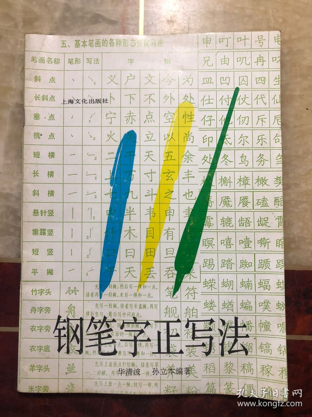 点击查看原图 钢笔字正写法 无笔迹涂画
