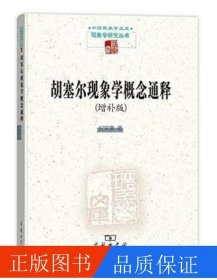 胡塞尔现象学概念通释