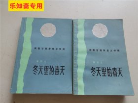 荣获首届茅盾文学奖：冬天里的春天（上下全二册）