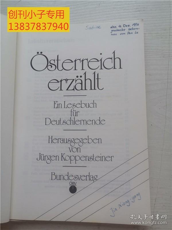 osterreich erzahlt