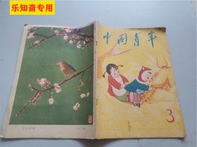 中国青年1959年第3期 封面好看