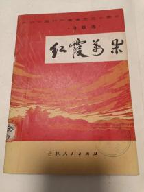 红霞万朵 诗歌选（32开）沙北窗柜--上层放