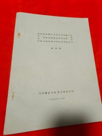 中医妇科临床问诊识要(油印)