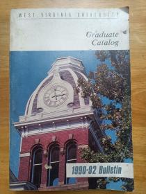 1990-92 GRADUATE CATALOG