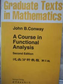 A Course In Functional Analysis