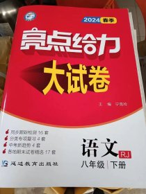 2024春季亮点给力大试卷语文8年级下册（人教）