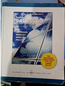 二手正版 原版英文书  APPLIED CALCULUS expanded edition 应用微积分 扩充版 英文版  hoffmann