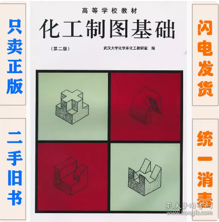 二手正版 化工制图基础 第二版 第2版 武汉大学化学系 高等教育出版社