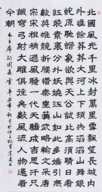 【九年老店，六千好评】【来自作者本人，保证真迹】山东舜源书画艺术院院士，当代书法名家朱老师亲笔手写行书书法作品《沁园春 雪》SF5901
