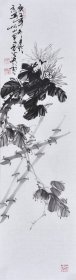 【签约名家手绘国画真迹】(支持定制)】艺术潜力股，青年实力画家杨老师原创水墨花鸟画《高格》HN15075，三尺对开竖幅，欢迎收藏！！