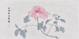 【九年老店，六千好评】【100%纯手绘字画】当代实力花鸟画家唐老师国画作品《芳心春荣》HN16311