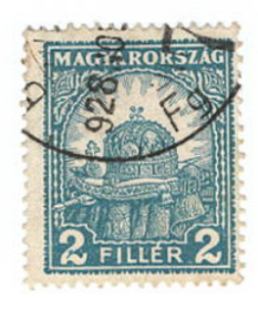 匈牙利普通邮票盖销邮票