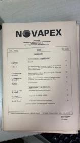 NOVAPEX - Quartly of the Belgian Malacological Society  比利时软体动物(贝类) 学会季刊 英文版 Vol 1. (2) 2000