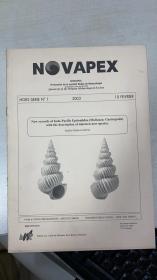 NOVAPEX - Quartly of the Belgian Malacological Society  比利时软体动物(贝类) 学会季刊  特刊 英文版  2003