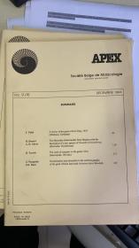 APEX Societe Belge de Malacologie 比利时软体动物(贝类) 学会会刊 英文版 Vol 9 (4) 1994