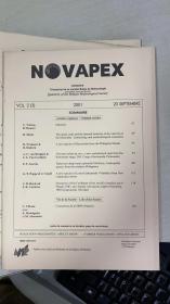 NOVAPEX - Quartly of the Belgian Malacological Society  比利时软体动物(贝类) 学会季刊 英文版 Vol 2. (3) 2001