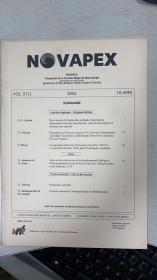 NOVAPEX - Quartly of the Belgian Malacological Society  比利时软体动物(贝类) 学会季刊 英文版 Vol 5. (1) 2004