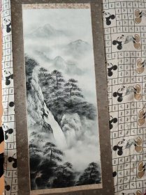 中国水墨山水画立轴 之六