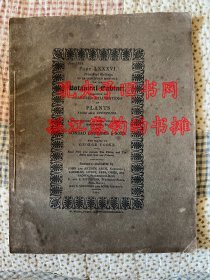 植物百科(No.851-No.860) 1824年出版 手工绘制并上色植物版画