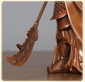 紫铜 关公 武财神摆件 （100CM）
